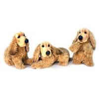 Hansa (One on Right) Cocker Spaniel Dog Plush Childrens Plush Toy 5036