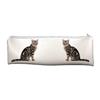 Tabby Cat Large PVC Cloth School Pencil Case Christmas Gift AC-157CA