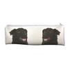 Black Border Collie Dog Large PVC Cloth School Pencil Case AD-CB1CA