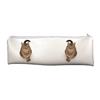 Brown Tabby Cat Large PVC Cloth School Pencil Case AC-160CA