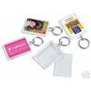 25 Large Clear View Photo Insert Keyrings Size: 50 x 35cm C1X25