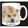 Staffordshire Bull Terrier Dog Mug Fathers Day Gift for Dad AD-SBT7FDMG