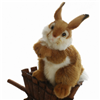 Hansa 12" Fluffy Bunny Rabbit 