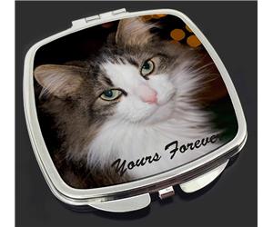 Tabby Cat with sentiment "Yours Forever..."