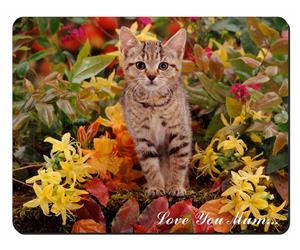 Pretty Tabby Cat Mum Sentiment