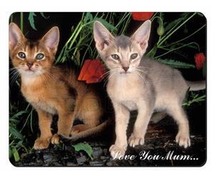 Abyssinian Cats by Poppies Mum Sentiment