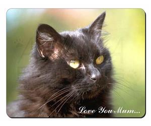 Beautiful Black Cat Mum Sentiment