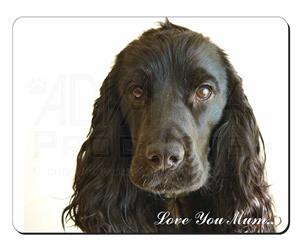 Black Cocker Spaniel Dog Mum Sentiment