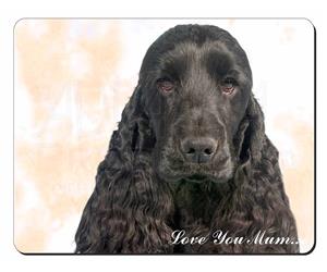 Black Cocker Spaniel Dog Mum Sentiment