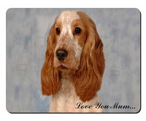 Orange Roan Cocker Spaniel Dog Mum Sentiment