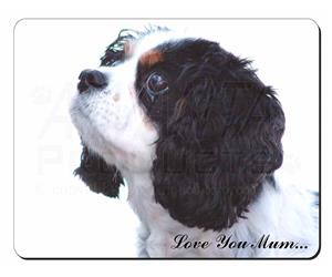 Tri-Col King Charles Spaniel Dog Mum Sentiment