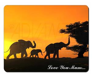 Elephants Silhouette Mum Sentiment