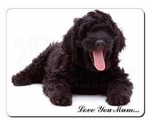 Black Labradoodle Dog Mum Sentiment