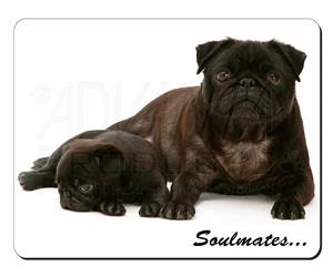 Black Pug Dogs Sentiment 