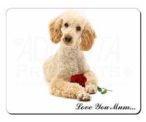 Poodle with Rose 