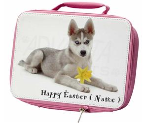 Personalised Siberian Husky with Daffodil AD-H54DA2