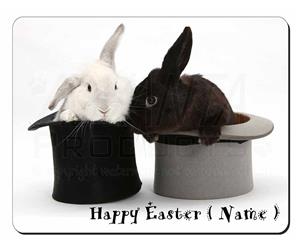 Personalised Easter Rabbits in Hat