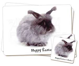 Angora Rabbit Happy Easter