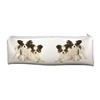 Papillon Dogs Large PVC Cloth School/ Office Pencil Case Breed