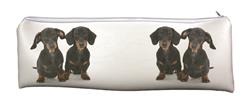 Dachshund Dogs Large PVC Pencil Case Back to School