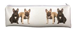 French Bulldogs Large PVC School Pencil Case