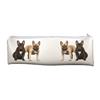 French Bulldogs Large PVC School Pencil Case