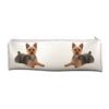Yorkshire Terrier Dog Large PVC Cloth School Pencil Case AD-Y4CA