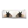 Rabbit and Guinea Pigs Large PVC Cloth School Pencil Case