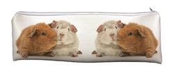 Large, Long School Pencil Case, Cute Guinea Pigs