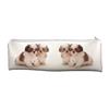 Large PVC Cloth School Pencil Case Shih Tzu Puppies