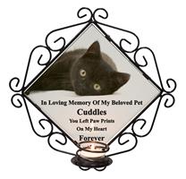 Personalised Pet Cat/Dog Candle Photo Frame Keepsake Memorial-2