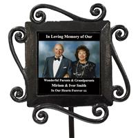 Personalized to Request Grave Photo Memory Stake Memorial-8