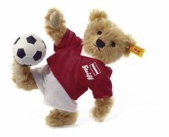 Steiff Football Teddy Bear Childrens Soft Toy Gift