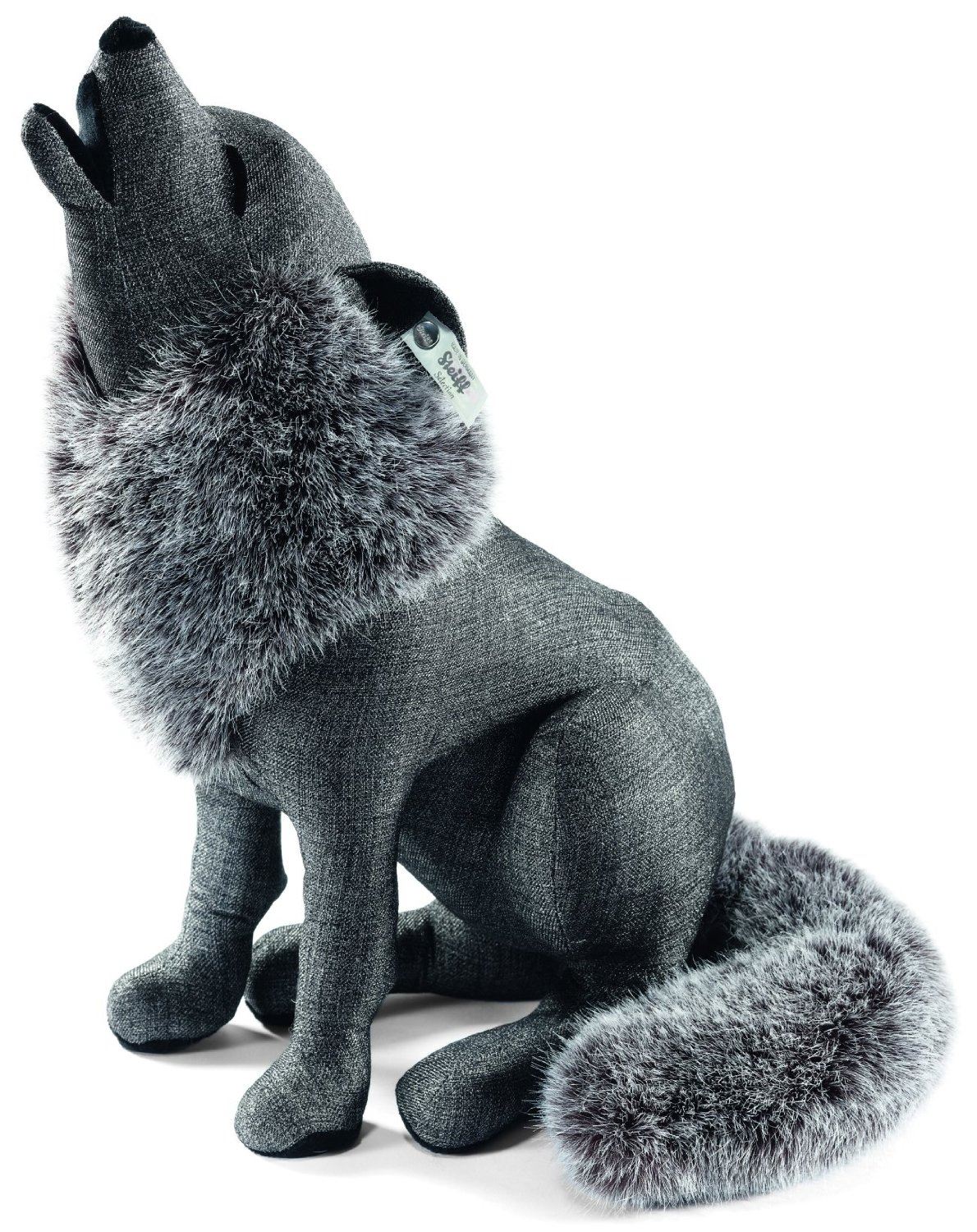 steiff wolf plush