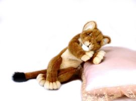 Hansa Floppy Laying Lion Cub Childrens Soft 