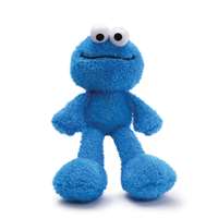 Gund Sesame Street 15" Floppy Cookie Monster Soft Toy Childrens Gift