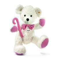 Steiff Huge Almost 3ft Lotte Teddy Bear, Candy Cane+ Bow, Christmas Gift