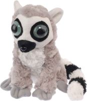 Ring Tail Lemur Childrens Soft Toy with Glow in Dark Eyes