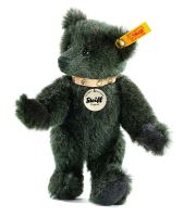 Steiff Classic 18cm Black Alpaca Teddy Bear Mascot 039188
