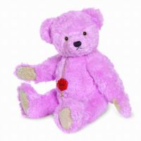 Teddy Hermann Pink Hyacinth Bear with Swarovski Elements+ Growler 123262