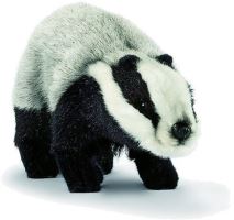 Hansa Realistic Badger Childrens Soft Toy Life-Like Animals 3483