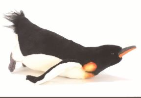Hansa Diving Penguin Soft Plush Childrens 