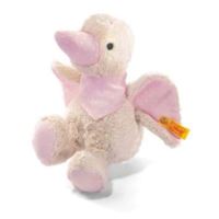 Steiff 23cm Duck Organic Pink Baby Toy Newborn Christmas Gift