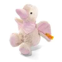 Steiff 18cm Duck Pink Organic Newborn Baby Girl Christmas Gift Toy