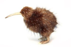 Hansa Fluffy Free-Standing Kiwi Bird Soft Plush Toy Cute Gift