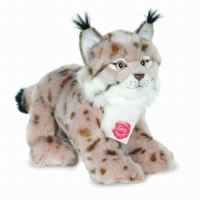 Teddy Hermann Lynx Childrens Soft Plush Toy Wild Big Cat Animal 904496