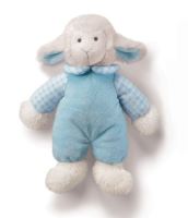 Russ Rattle Pals Baby Lamb Blue Soft Toy Boys/Girls Christmas Gift