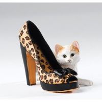 Kitten Heels Bella+High Heel Animal Print Shoe Girly Christmas Gift