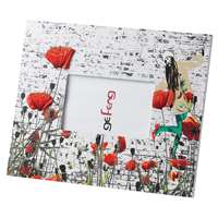 Ge Feng Poppies Photo Frame Red Poppy Trendy Girly Christmas Gift