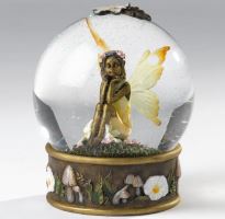 Fairy Amber Waterball Collectable Fairies Girly Christmas Gift
